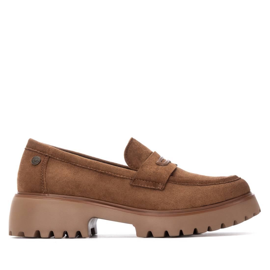 Refresh Mokassins flach taupe 39 braun