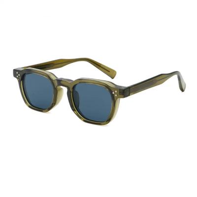 Fashionable Retro Glasses Korean Style Square Frame Sunglasses Unisex Street Snap New Arrival Male Model Sun Glasses Accessory