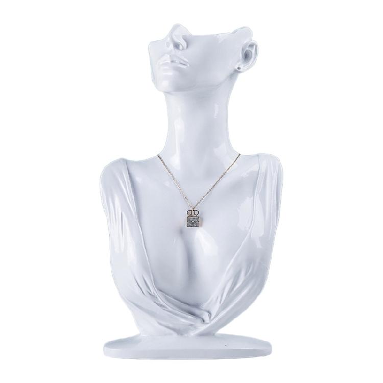 Praktischer Halsketten-Ausstellungsständer Mannequin-Halter für Ausstellungen und Sammlungen