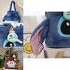 Genuine Stitch Plush Bag Cute Large Capacity Woody Autumn And Winter Plush Shoulder Bag Sullivan Tote Bag Book