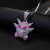 Hip Hop Funny Pokemon Men's and Women's Jewelry Pendant Necklace