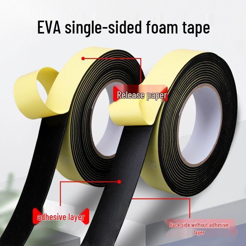 

EVA Foam Adhesive Tape: Shockproof, Anti-Collision, Soundproof Door/Window Sealing Strip