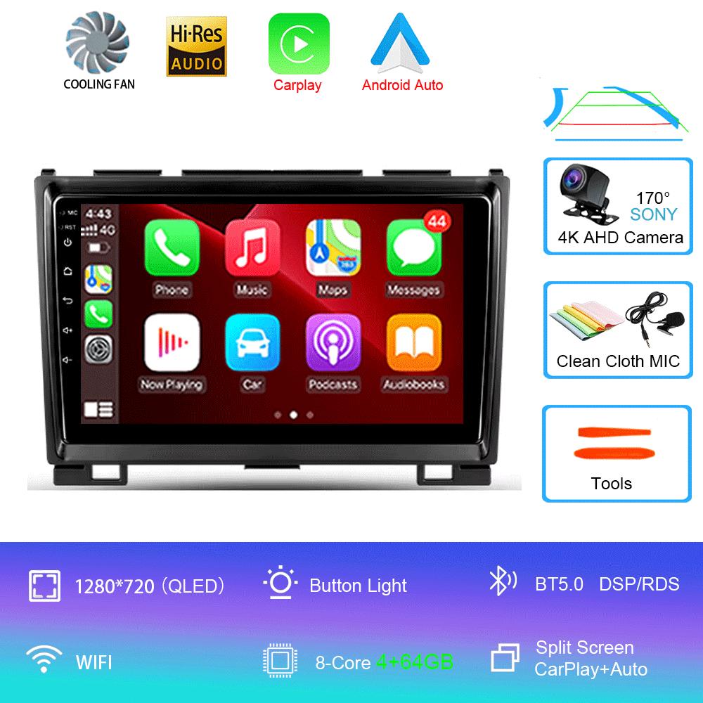 Car Radio Android 14 Carplay For Great Wall Haval Hover H5 H3 2011 - 2016 Navigation Multimedia Player Stereo WiFi+4G video BT