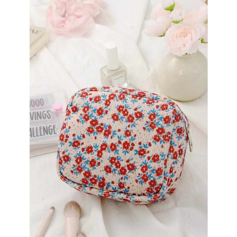 Mulheres Mini Maquiagem Moeda Dinheiro Carteira Bolsas Organizador Kawaii Viagem Pequeno Cosmético Batom Fone De Ouvido Bolsa De Armazenamento Bolsa