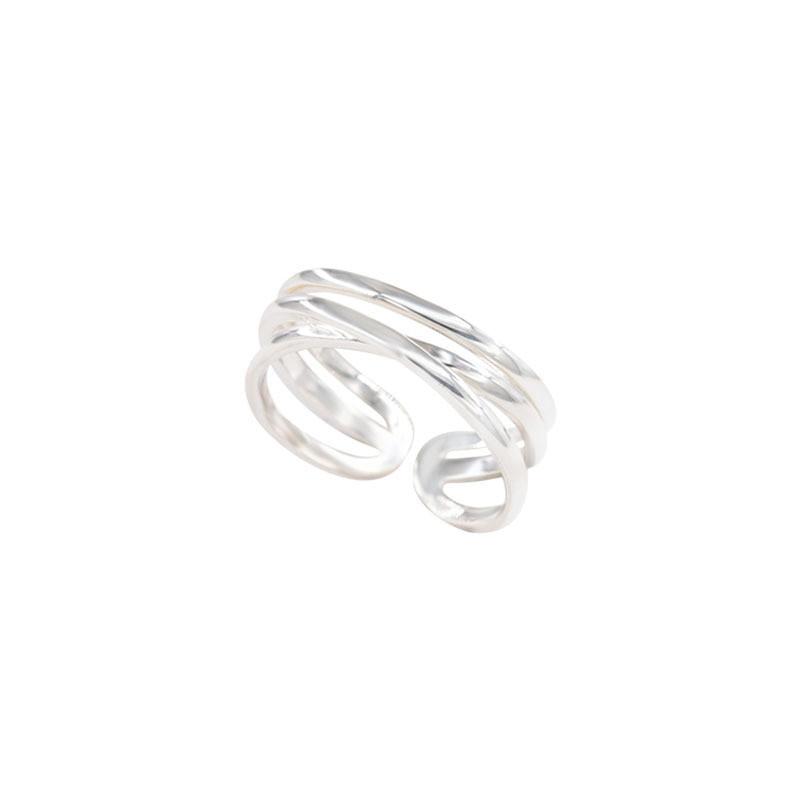 Minimalist Copper Trendy Ring For Women With Distinct Geometric Design For Any Occasion