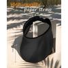 Fashion Sun Hats Visor for Women, Straw Beach Hat Adjustable Wide Brim Ponytail Packable for Summer Travel UPF 50