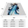 Flannel Throw Blanket Cloud Strife Final Fantasy 7 Games FF7 Warm Plush Blankets Soft Bedding for Living room Home Travel Sofa