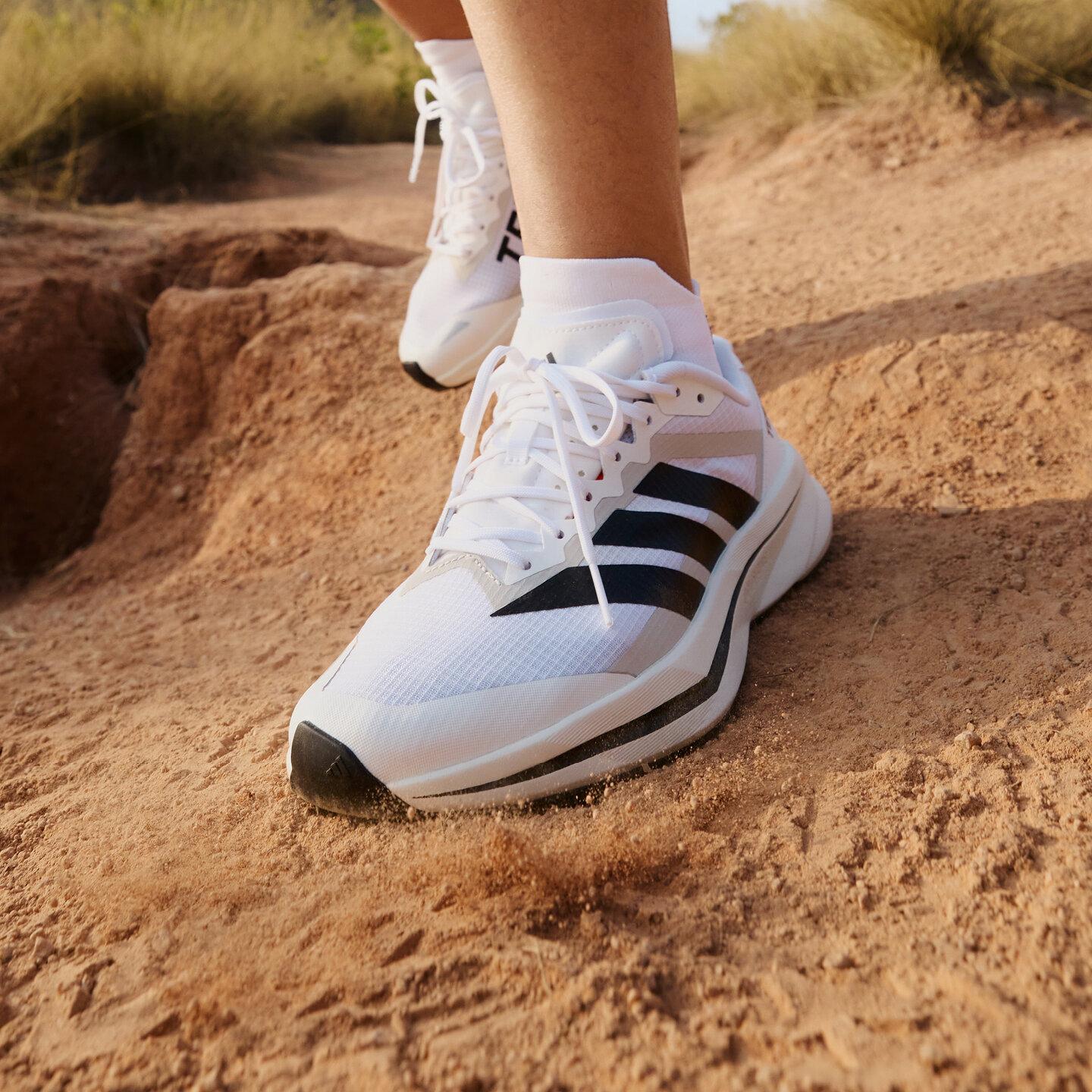 Adidas Agravic Trail Running Shoes Unisex White Black 36