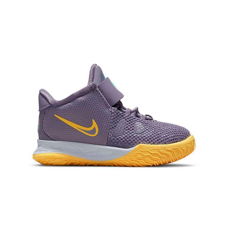 Nike Kyrie 7 TD Daybreak Baby-Sneakers Lila Zitronen-Puls Sirenen-Rot CT4980-500