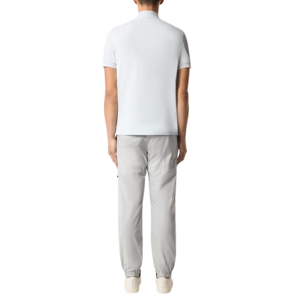 Stone Island Logo Slim Fit Polo Shirt Men Polo Shirts Sky-Blue K1S1522002-SCS0018-V0041