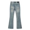 LOSTSHDWS Men's and Women's Spring and Autumn Flared Elastic Jeans Couple Jeans