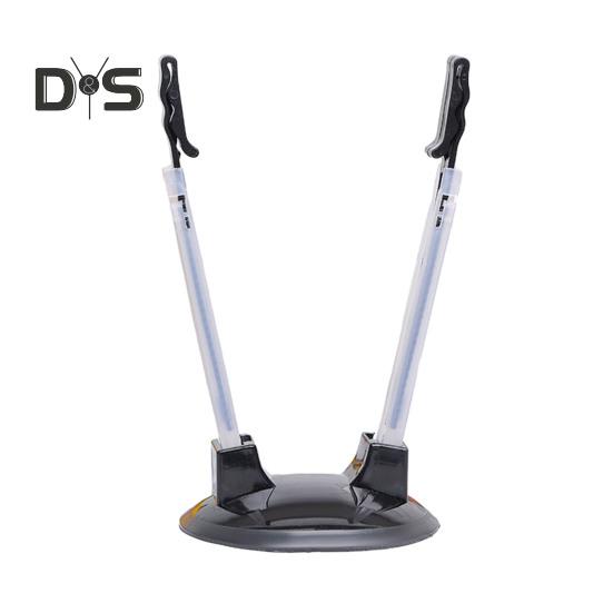 Justerbart väskhållarställ Plast Fryspåsehållare Expanderbar Frysorganisatör för Batchmatlagning Och Måltidsplanering