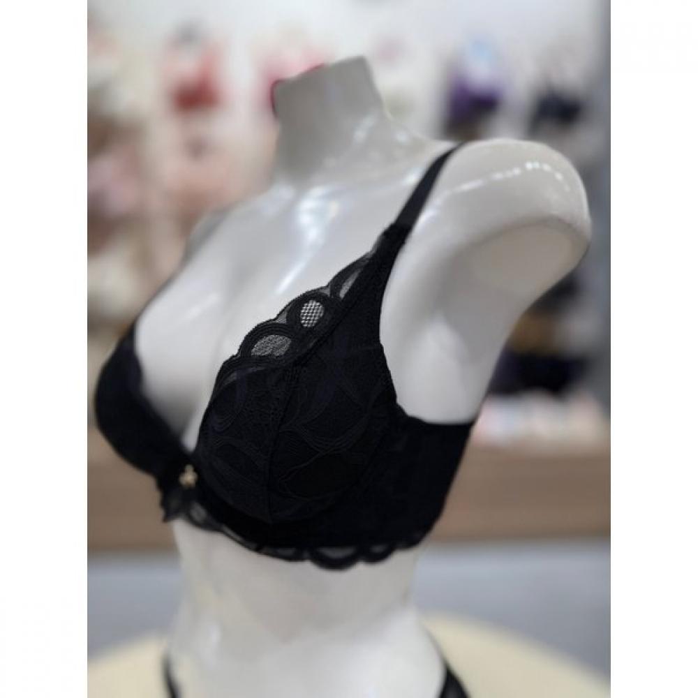 Triumph Dreaming Ribbon 2.0 Black Bra Lace Panty Set Tewbr711tewpt711bk