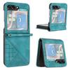 Wrist Strap Leather with Butterfly Phone Case for Samsung Galaxy Z Flip 6 5 4 3 Shockproof Protective Lightweight Cover