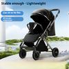 Stroller Folding, Sitting, Lying Down with Shock Absorber, Foldable and Lightweight Children's Stroller