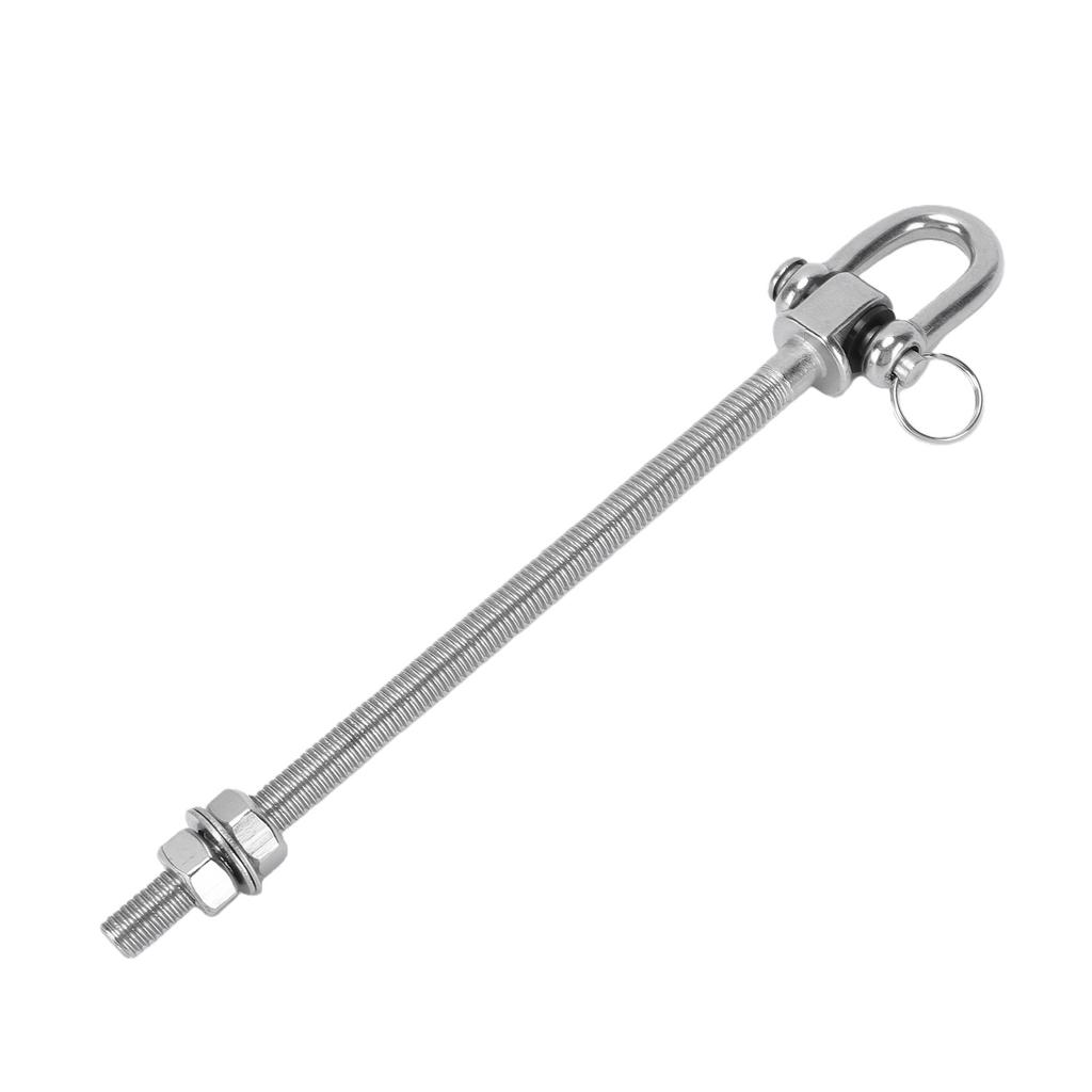 2 Pcs Heavy Duty Bearing Swing Hangers 304 Stainless Steel Swing Hooks 1800mm D Type for Yoga Hammock Chair