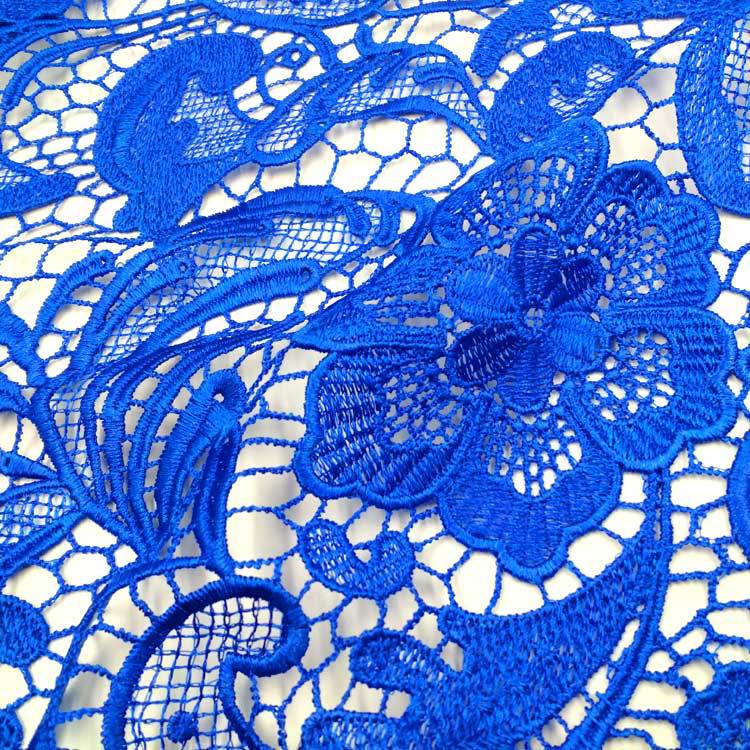 Dantelă Solubilă în Apă, Poliester Mătase Ușoară, Model Caju, Broderie Completă, Tridimensional, Gol, Material Brodat, Pânză Brodată