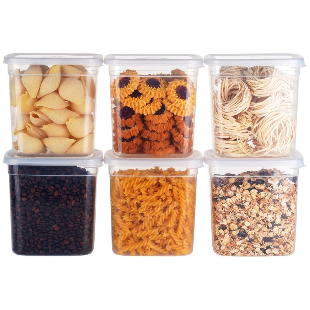 Containers For Loose Products With Lid 1.85 L 6 Pcs.
