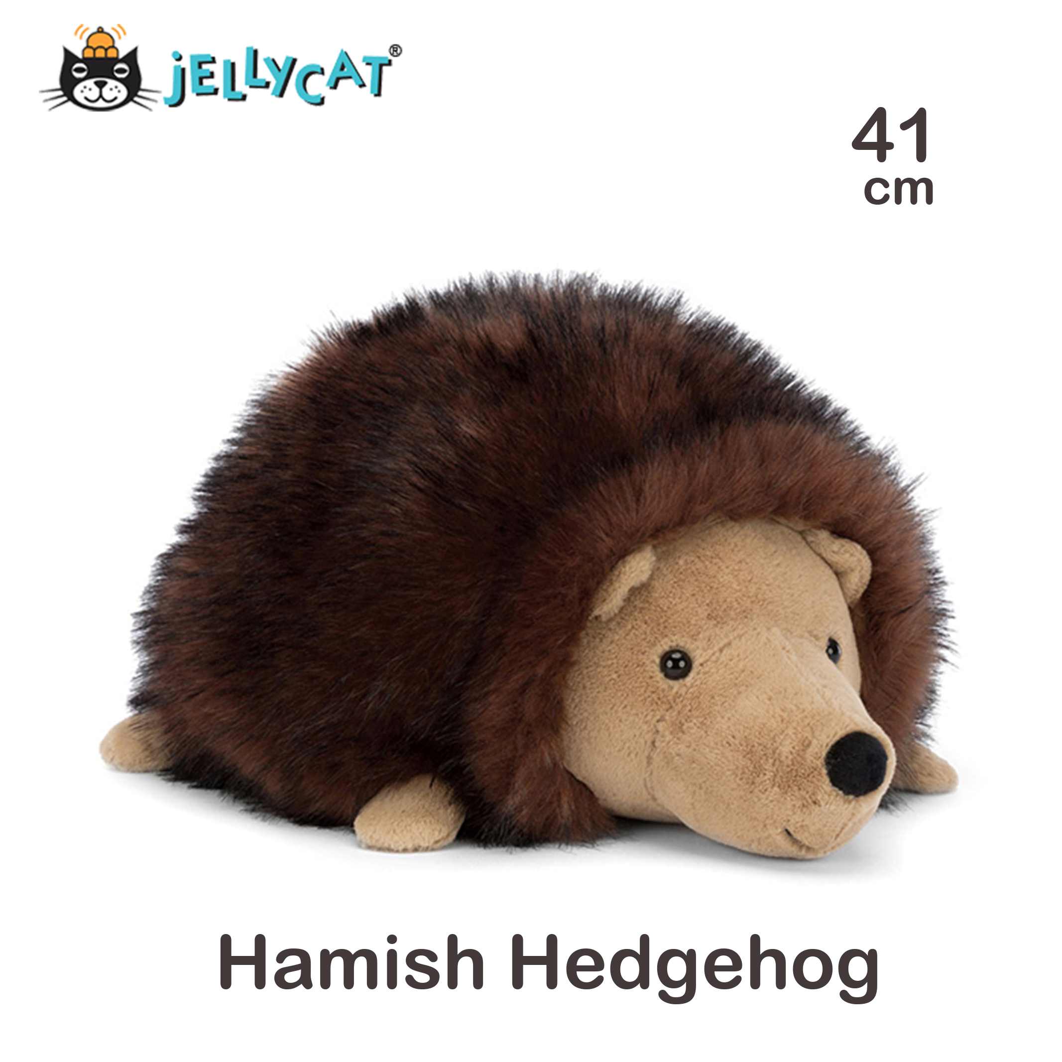 

Jellycat Hamish Hedgehog Rare Official Import Plush Toy Soft Safe Babies Gift Birthdays Celebrations Fluffy High Quality Children Adults Exceptional