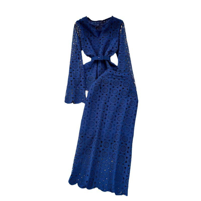 V-neck Waist-Controlled Slimming Water Soluble Lace Fashion Suit