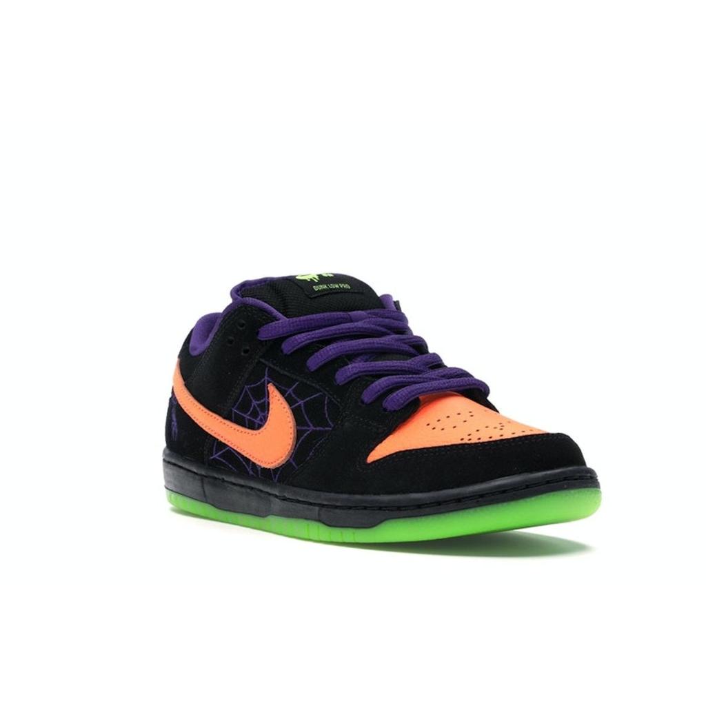 Nike Dunk Low SB Night of Mischief Unisex Sneakers Black Total-Orange-Court-Purple-Volt BQ6817-006