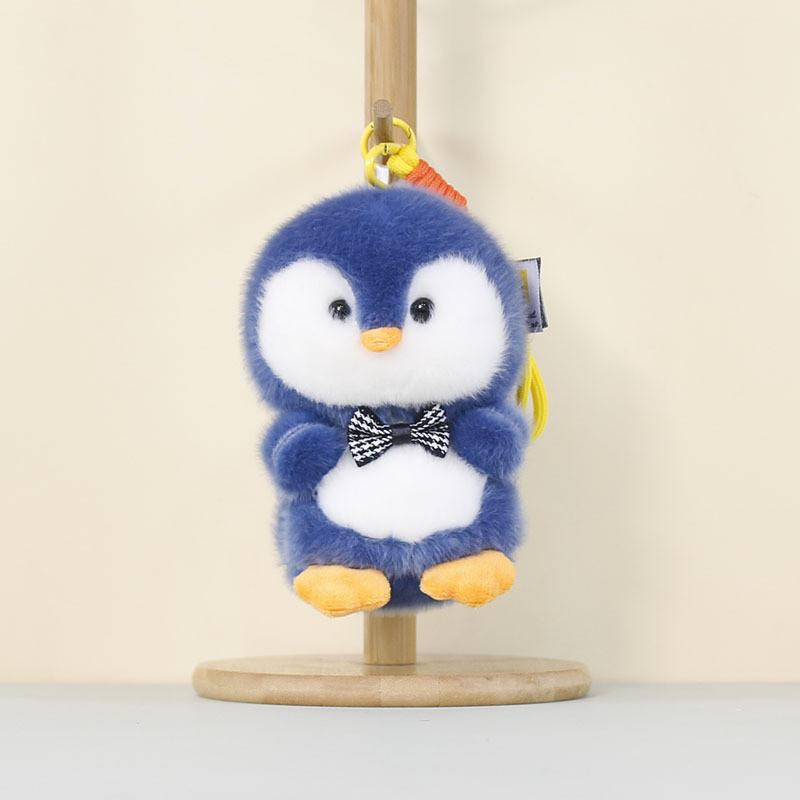 Plush Animal Keychain With Cute Penguin And Koala Characters For Kids And Teens