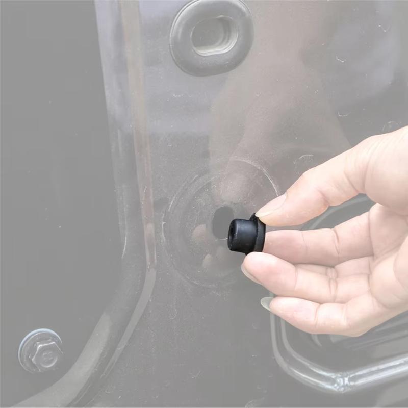 Tailgate Waterproof Rubber Plugs for Jeep Wrangler JK JL Gladiator JT 2007-2026 Rear Door Removable Rubber Plug Accessories