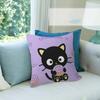 Cute cartoon art chibi cat c-Chococat    Pillow Cover  Bedroom Wild Party Decor Pillowcase kid Birthday shower Gift