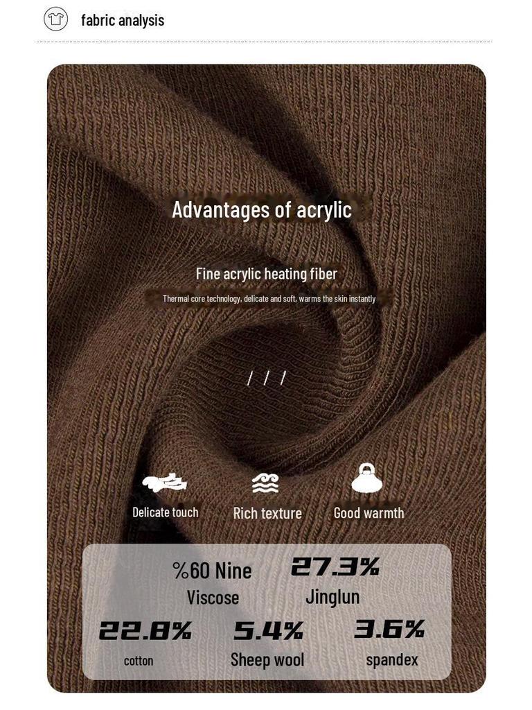 Women's Wool Blend Shirt with Half-High Collar & Long Sleeves - 2024 Autumn/Winter Style, Versatile for Layering
