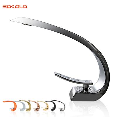 BAKALA Waschbecken Design Bad Wasserhahn Mischer Wasserfall Heiß-und Kaltwasserhähne Für Waschbecken Von Badezimmer F6101-1