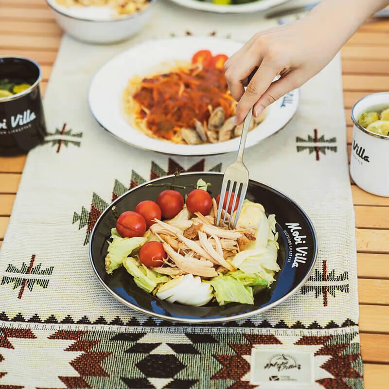 MOBIGARDEN Enamel Camping Plate