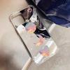 Colorful Moon Heart Pattern Phone Case For iPhone 16 15 14 13 12 11 Pro Max XS X XR 7 8 Plus SE2 Make Up Mirror Shockproof Cover