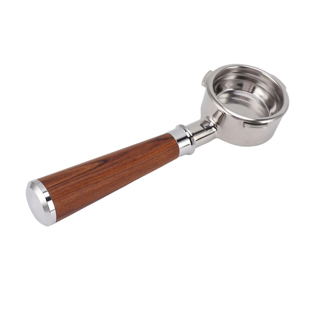 58mm Bottomless Portafilter 3 Stainless Steel Coffee Portafilter Wood Handle for Ba etto Coffee NaMachine