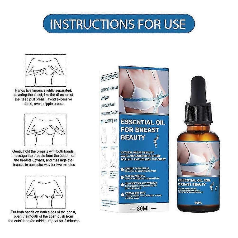 Breast Enlargement Oil Plant Nutrition Breast Enhancement Essential Oil Breast Massage Oil for Women