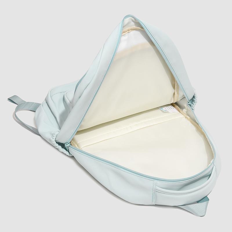 Einfarbiger Rucksack Große Kapazität Leichtgewicht Junior Senior High School Schüler Schultasche