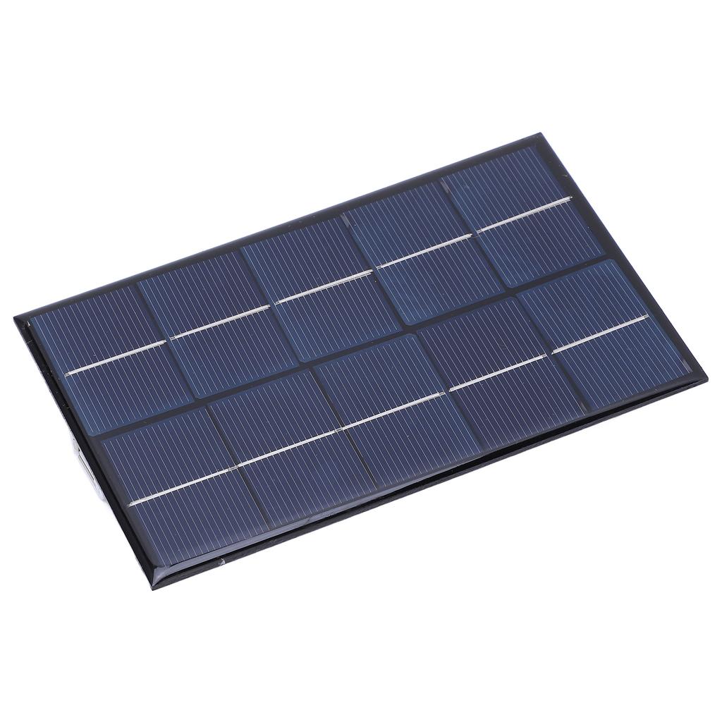 Solar Panel Charger 2W High Conversion Efficiency Energy Saving Waterproof UV Proof for Small Fan