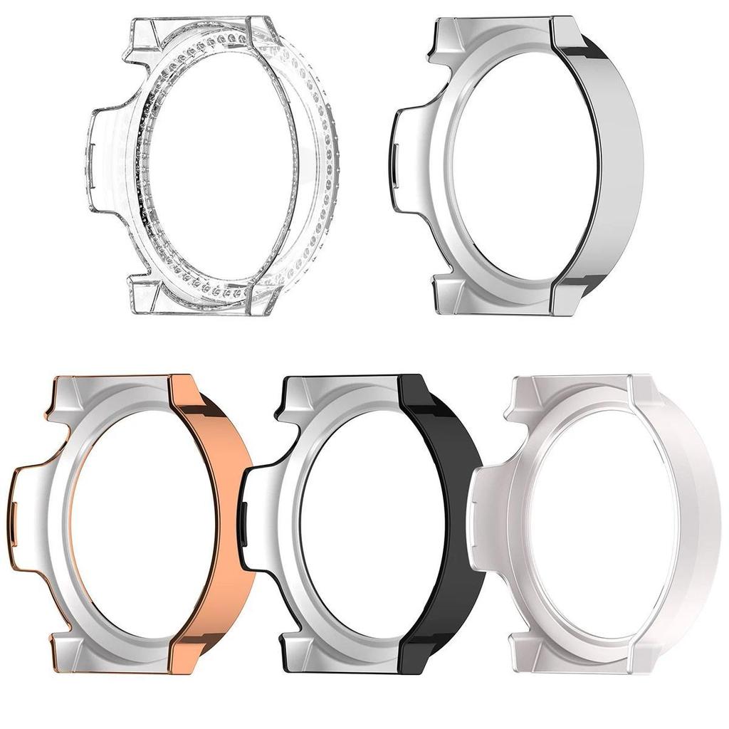 Bling PC Puste Etui Dla Huawei Watch GT 5 4 41mm /5 Pro 42mm Pokrowiec Skórka Samrt Pasek Diamentowy Kryształ Zderzak Ochraniacz GT5 GT4