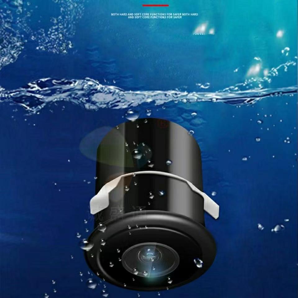 Round 18.5MM reversing camera tachograph 4-pin rear camera using car Starlight night vision full wave lens
