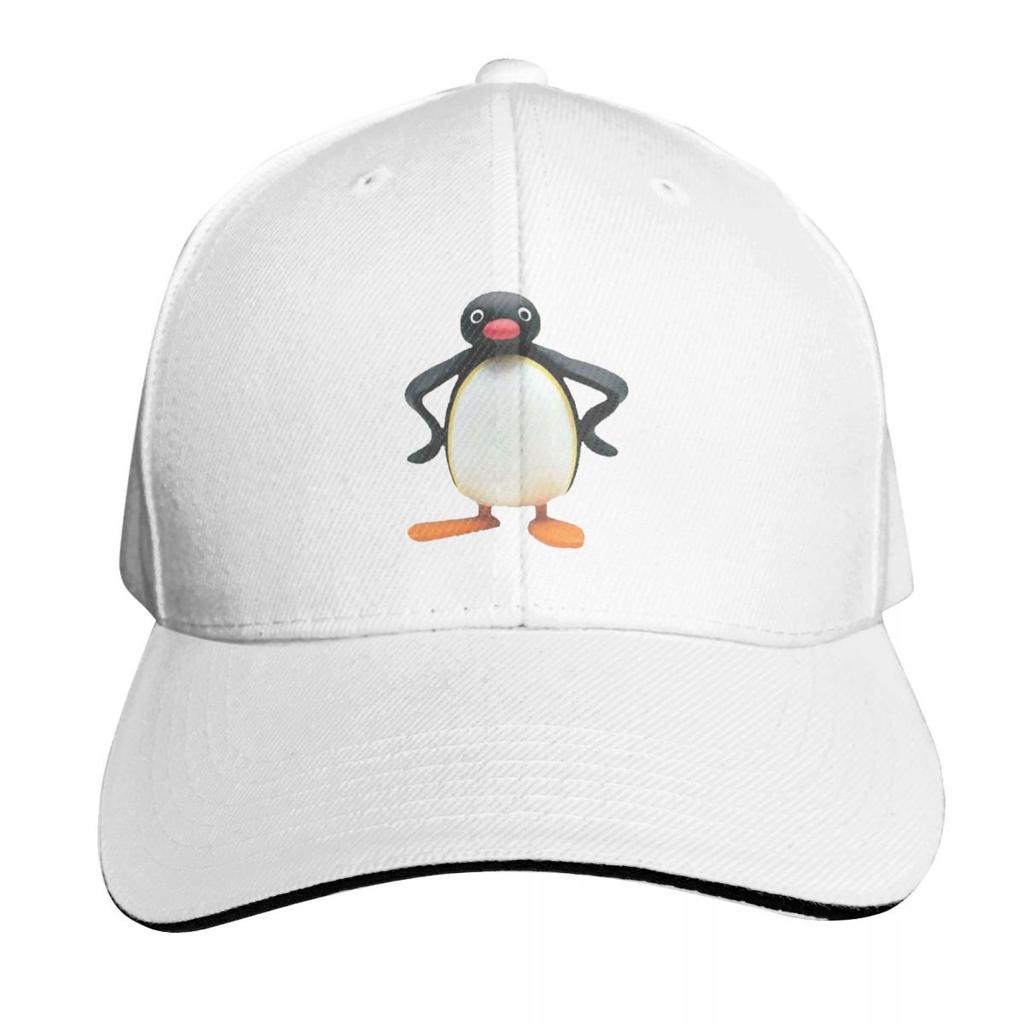 Pingu Noot Noot Logo Angery Pingu Cap Fashion Casual Baseball Caps Adjustable Hat Hip Hop Summer Unisex Baseball Hats