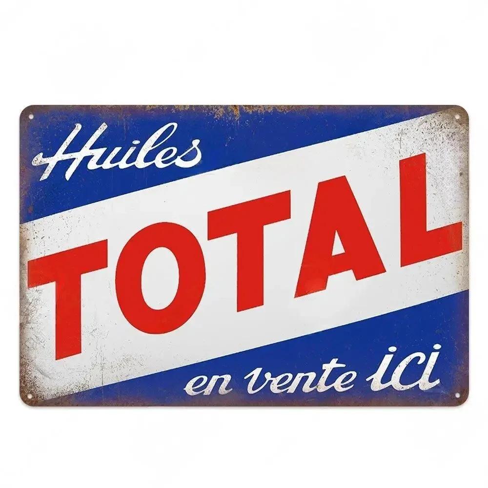 Engine Lubricate Oil Garage Wall Decor Metal Tin Sign Vintage Rusty Crafts Poster Signs Motor Car Shop Decor Tinplate Plaques