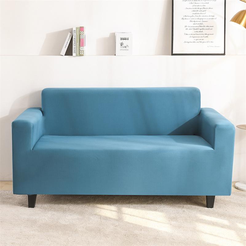Seater Stretch spandex diivanikate Elastsed diivanikatted elutoa jaoks ühevärvilised pestavad diivanirätikud diivanikatted