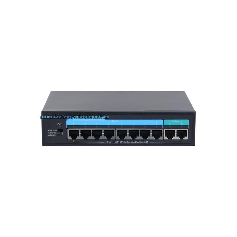 Dahua 10-Port Gigabit 8-PoE Port Unmanaged Ethernet Switch 120W