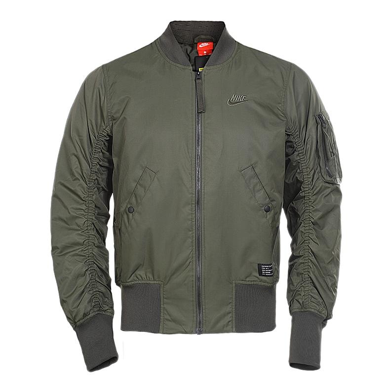 

Nike As M Nsw Jkt Wvn Af1 Lifestyle Series Comfortable Versatile Zipper Long Sleeve Cotton Jacket Men jackets 925437-325 L
