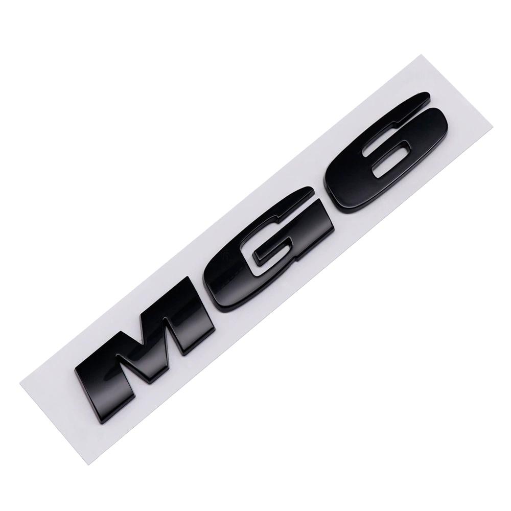 1Pc MG Car Rear Trunk Sticker ABS Material Emblem Decal for GT MG6 MG5 Logo Models - OEM Style Exterior Body Badge