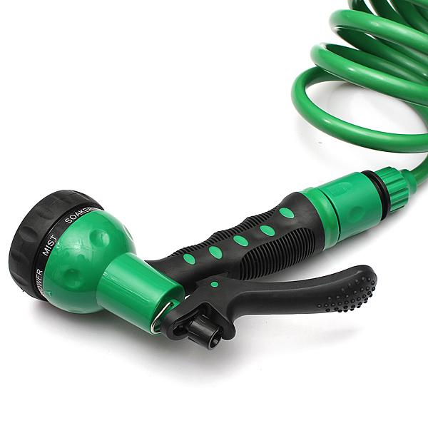 24 6ft Flexible Coiled Spiral Garden Car Washing Clean Water Hose W Spray Nozzle At Affordable S Free Real Reviews With Photos Joom Clean Water Hose, Spiral Garden Hose Reviews