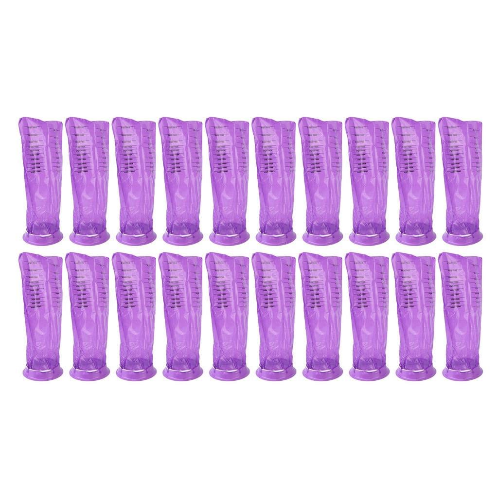 20Pcs Vomit Bag Disposable Car Travel Emesis Bag Leak Resistant Motion Sickness Nausea Bag