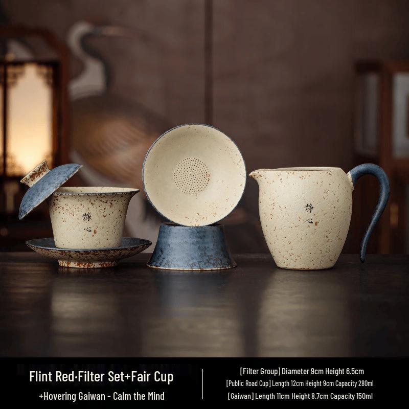 Chaxun Serenity Flint Red Tea Ceremony Set