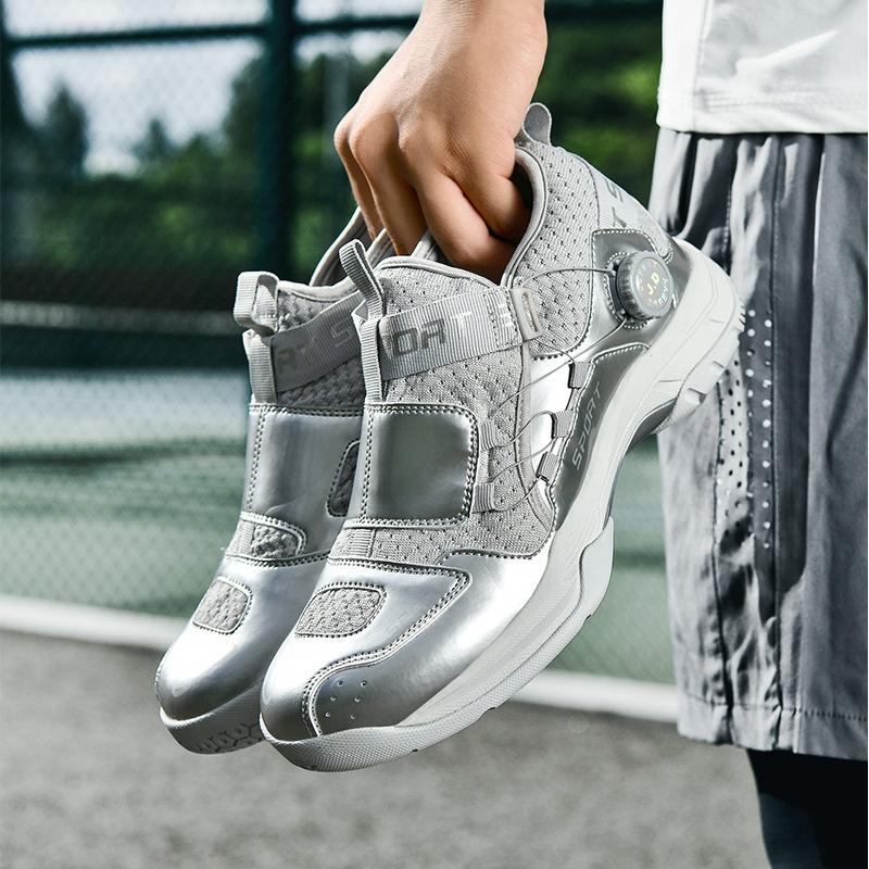 New Badminton Shoes Non-slip Professional Indoor Sports Shoes Men's and Women's Breathable and Wear-resistant Tennis Shoes