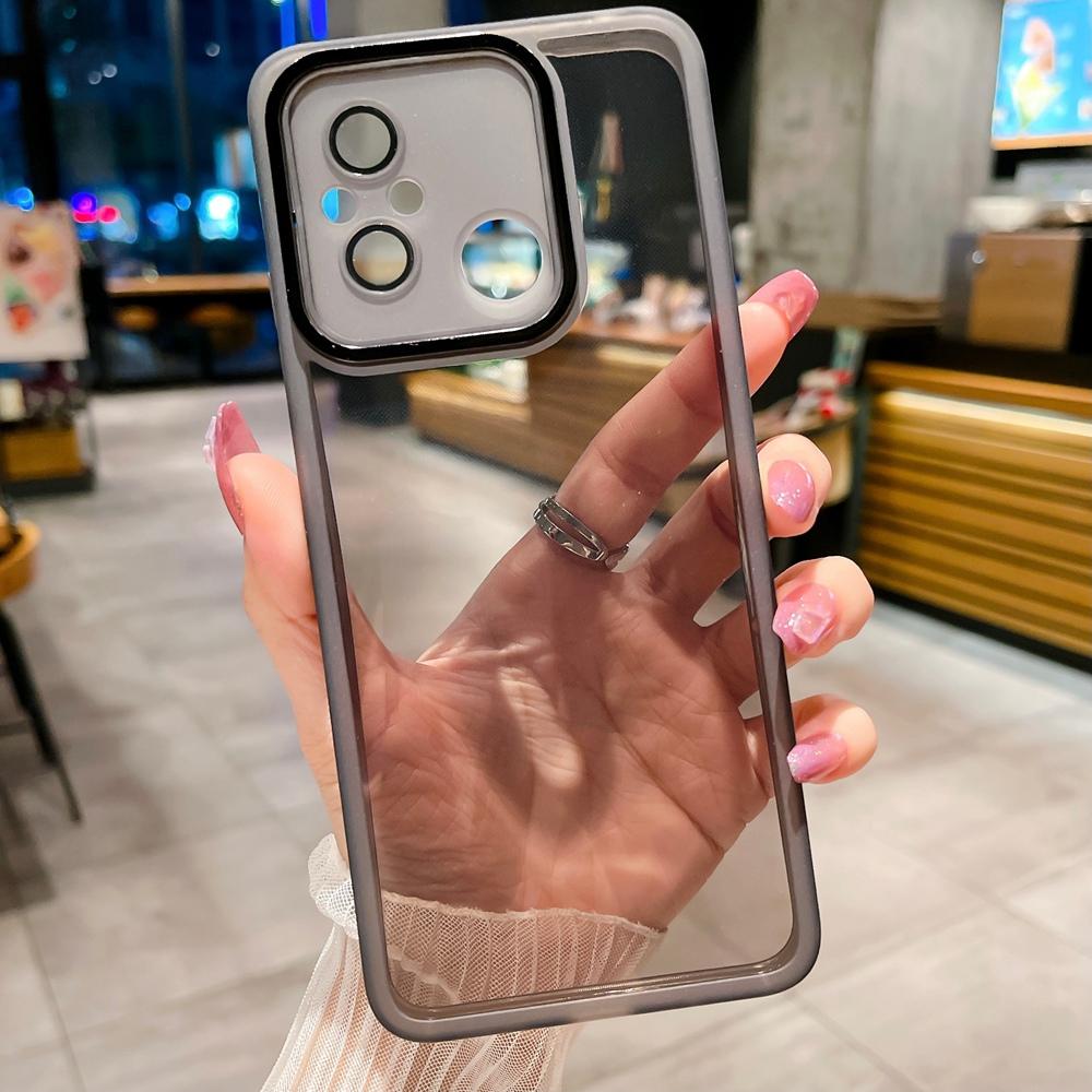 Case for Realme C51 C71 C75 C53 Note 50 C65 C67 C55 C61 C63 10 11 12 With Camera Lens Protector Flim Cover