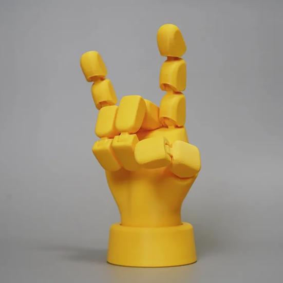 Articulated Hand Model Artist Drawing Manikin Hand Mannequin with Flexible Fingers Hand Ornament for Desktop Decor Stress Relief